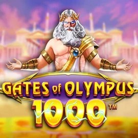 Gates of Olympus 1000 online game logo by Pragmatic Play on imperialwinscasino.org
