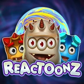 Reactoonz slot logo by Play’n GO at Imperial Wins Casino